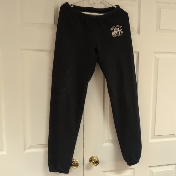 Roots Dark Blue Womens Sweatpants - Picture 1 of 6